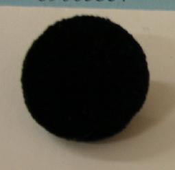 #89005356 1 1/8 inch (29 mm) Velvet Button